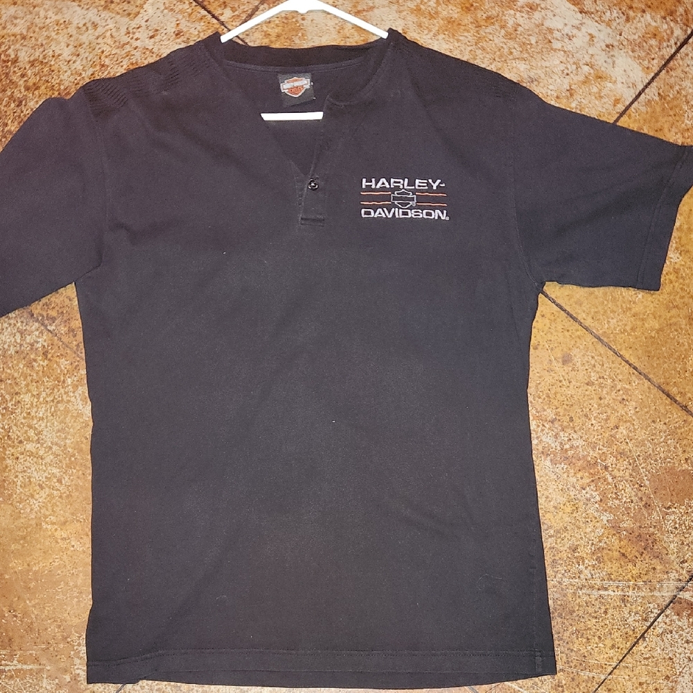 Harley-Davidson Black Short Sleeve Tee